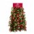 Holiday Home Tinsel Garland - Red/Green Perspective: front