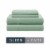 Modavari Home Fashions Egyptian SS Queen- Green Perspective: front
