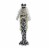 Holiday Home Hanging Dressed Skeleton Mermaid Perspective: front
