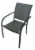 HD Designs Outdoors Orchards Dining Chair - Dark Gray Perspective: front