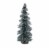 Holiday Home Spiral Flocked Bottle Brush Tree - Green Perspective: front