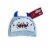 Holiday Home Hooded Christmas Throw Yeti Perspective: front