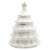 Holiday Home Tree Cookie Jar With Lid Perspective: front