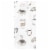 Everyday Living Dual Terry Kitchen Towel - Coffee Perspective: front