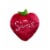 Holiday Home Valentines Berry Sweet Decorative Pillow Perspective: front
