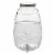 Holiday Home 8 Liter Santa Drink Dispenser Perspective: front