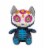 Holiday Home Halloween Day of the Dead Cat Plush Perspective: front