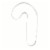 Holiday Home Candy Cane Cookie Cutter Perspective: front