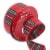 Holiday Home 1.5" Red Plaid Wire Edge Christmas Ribbon Perspective: front
