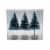 Holiday Home Bottle Brush Tree Perspective: front