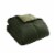 Everday Living® Reversible Down Alternative Comforter - Green Perspective: front