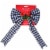 Holiday Home Buffalo Check Bow Wreath - Black/White Perspective: front