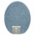 HD Designs Signature Toilet Lid Cover - Ashley Blue Perspective: front