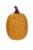 Holiday Home Yellow Ceramic Pumpkin Perspective: front