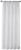 Everyday Living® Bosworth Light Filtering Single Curtain Panel - White Perspective: front