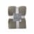 HD Designs® Microplush Blanket - Green Perspective: front