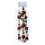 Holiday Home 6' Glitter Ball Christmas Holiday Garland Red / Green / White Perspective: front