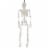 Holiday Home Blacklight Handing Skeleton - White Perspective: front