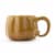 Holiday Home Pumpkin Mug Honey Yellow Perspective: front