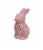 Holiday Home Light Up Pink Easter Bunny Decor Perspective: front