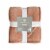 HD Chenille Sherpa Blanket King - Pink Perspective: front