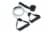 Trajectory Heavy Duty Resistance Tubular Band With Handles - Ultimate Gray Perspective: front