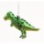 Holiday Home Green Dino Christmas Ornament Holiday Decor Perspective: front