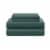 Modavari Home Bamboo Sheet Set - Teal Perspective: front