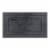 Modavari Turkish Bath Mat - Gray Pinstripe Perspective: front