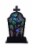 Holiday Home LED Tombstone Cat in Tree Gravestone Halloween Decor Perspective: front