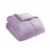 Everday Living® Reversible Down Alternative Comforter - Pink/Purple Perspective: front