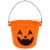 Holiday Home Treat Bucket - Orange Perspective: front