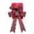 Holiday Home® Plaid Black and Red Christmas Big Bow Holiday Décor Perspective: front