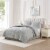 HD Designs Chambray Quilt - Gray Perspective: front