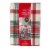 Holiday Home Joyful Tartan Tablecloth Perspective: front