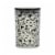 Holiday Home Halloween Jar Candle Decorative Spider Web Perspective: front