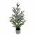 Holiday Home Frosted Christmas Tree Perspective: front