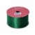 Holiday Home 2.5 Inch Green Satin Holiday Ribbon Perspective: front