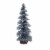 Holiday Home Spiral Flocked Bottle Brush Tree - Blue Perspective: front