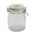 Holiday Home Christmas Candy Canes Clamp Jar Perspective: front