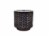 HD Designs Outdoors Metal Wave Water Fountain with LED Lights Perspective: front