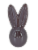 Holiday Home® Easter Iridescent Ceramic Bunny - Purple Perspective: front