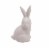 Holiday Home® Easter Ceramic Bunny Decoration - White Perspective: front