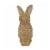 Holiday Home® Easter Natural Standing Easter Bunny Perspective: front