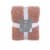 HD Designs® Heathered Cozy Knit Blanket - Pink Perspective: front