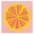 Everyday Living Citrus Dinner Napkin Perspective: front