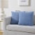 Everyday Living Textured Woven Decorative Pillow - 2 Pack Light Blue Perspective: front