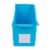 Office Works Magazine Holder - Light Blue Perspective: front