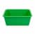 Office Works Plastic Book Bin - Green Perspective: front