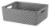 Whitmor Resin Shelf Tote - Gray Perspective: front